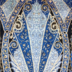 Alfombra de seda hecha a mano