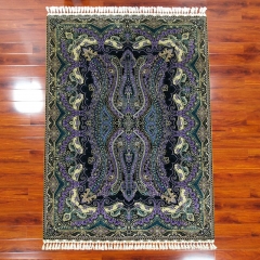 Tapis en soie fait à la main