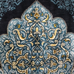 Tapis en soie fait à la main