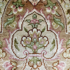 Tapis en soie fait à la main