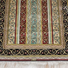 Alfombra de seda hecha a mano