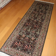 Alfombra de seda hecha a mano