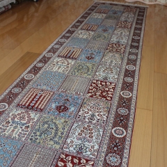 Tapis en soie fait à la main