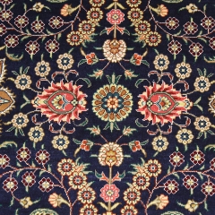 Alfombra de seda hecha a mano