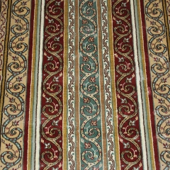 Alfombra de seda hecha a mano