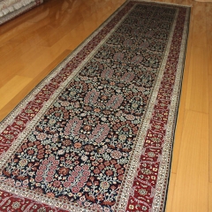 Alfombra de seda hecha a mano
