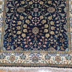 Alfombra de seda hecha a mano