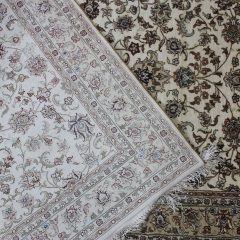 Tapis en soie fait à la main