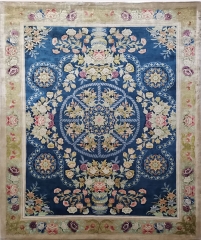Tapis en soie noué à la main