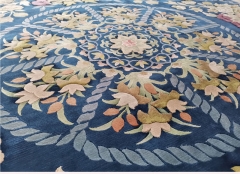 Tapis en soie noué à la main