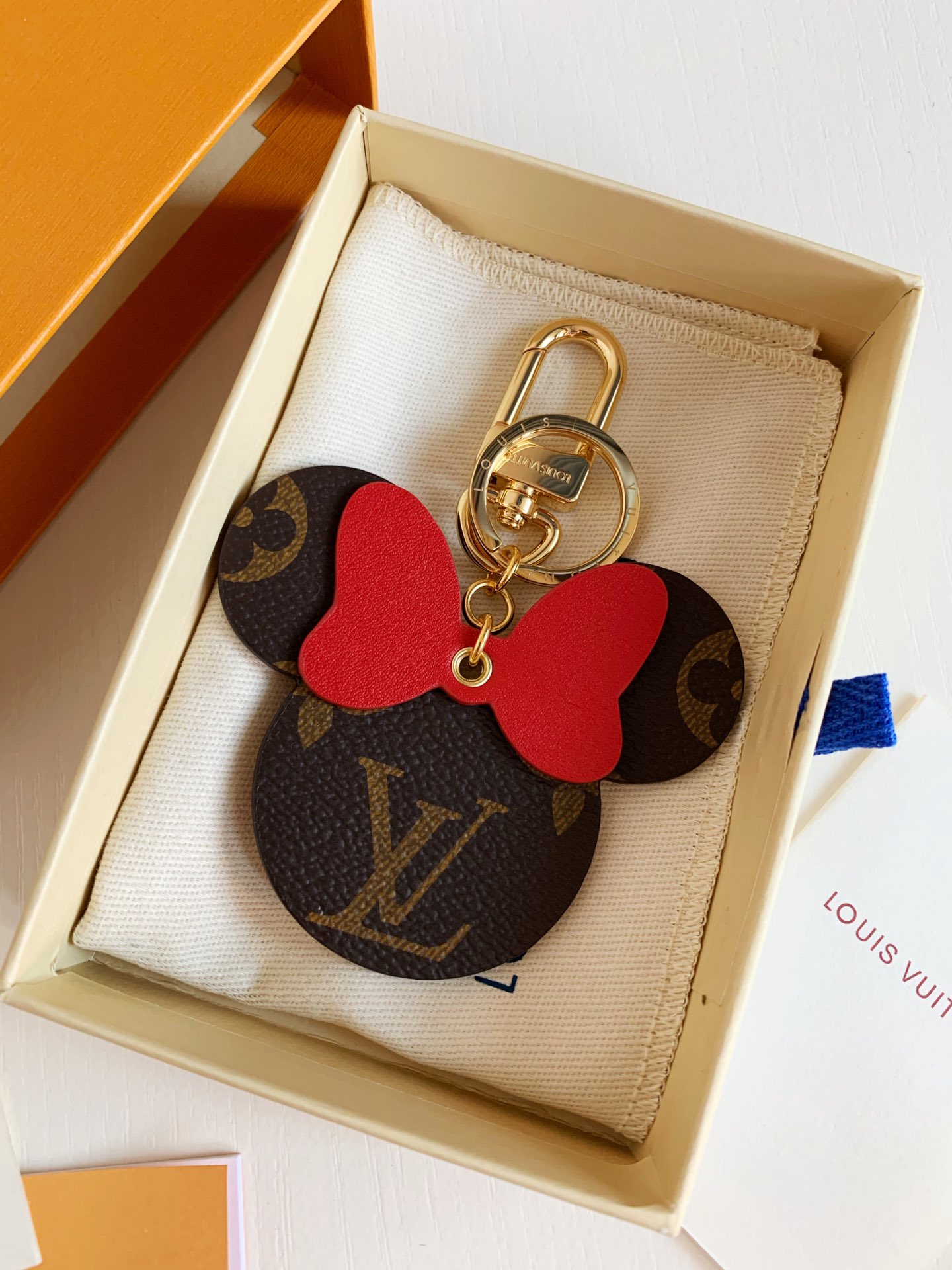 louis vuitton minnie mouse bolsa charm