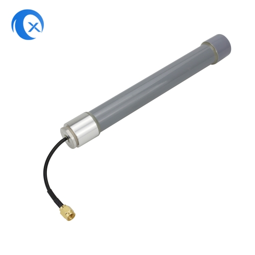 2.4 GHz fiberglass antenna, N plug, 3 dBi gain