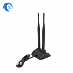 2.4/5.8 GHz Dual band WIFI antenna, 5 dBi gain