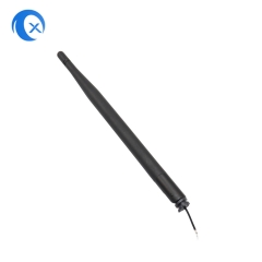 2.4 GHz 2dBi Omni-directional Indoor wifi Rubber Duck flying lead Antenna, Dipole Antenna for router, AP, Bluetooth, Zigbee