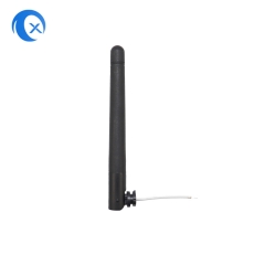 2.4G 2dBi Swivel Omni Directional Rubber Duck External WiFi Antenna with Flying Solderable Wire