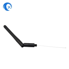 2.4G 2dBi screw mount swivel Omni-directional Rubber Duck External WiFi Antenna with Flying solderable wire
