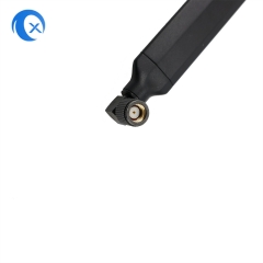 2.4G Fixed right angle external 5dBi high gain hot selling Omnidirectional WIFI paddle antenna with SMA RP male connector mount