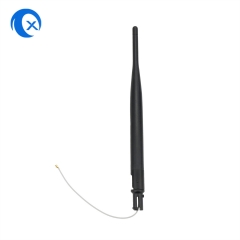 High-Quality 5dBi 868MHz Lora High Gain Rubber Duck Antenna with flying lead U.FL IPEX connector