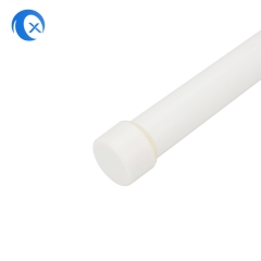 Outdoor omnidirectional white fiberglass GPS antenna with SMA male connector mount