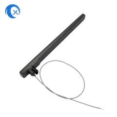 2.4GHz omni wifi antenna 3dBi with 1.37 coaxial flying cable for security IP camera