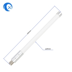 2.4 GHz fiberglass antenna, N plug, 3 dBi gain