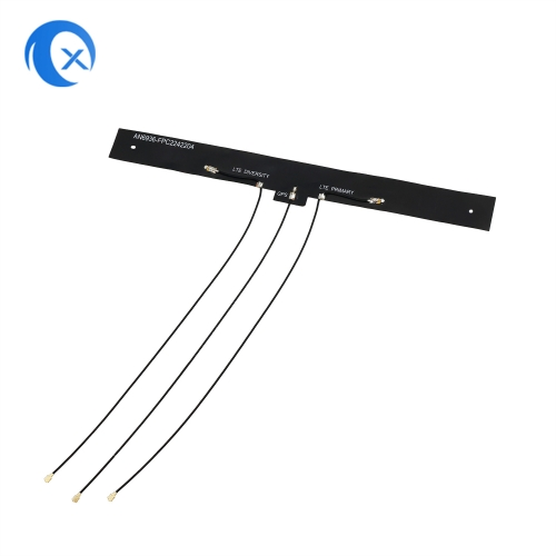 4G LTE Main & Diversity & GPS Triple Port FPC embedded Antenna with u.FL connector