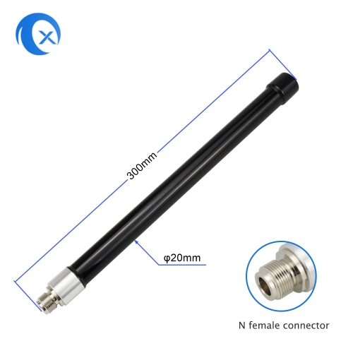 4G LTE Antenna 3.5dBi Omni-Directional Outdoor Fixed Mount Antenna with N Female Connector for Router, Modem, Radio, Signal Amplifier