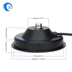 2.4/5.8 GHz Dual band WIFI antenna, 5 dBi gain