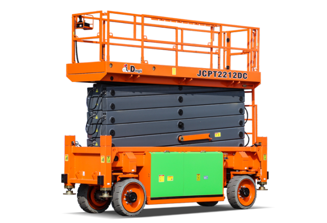 DINGLI JCPT2212DC 22.00m 4×AC 32V/3.3kW Self-propelled Rough-Terrain Scissor Lifts