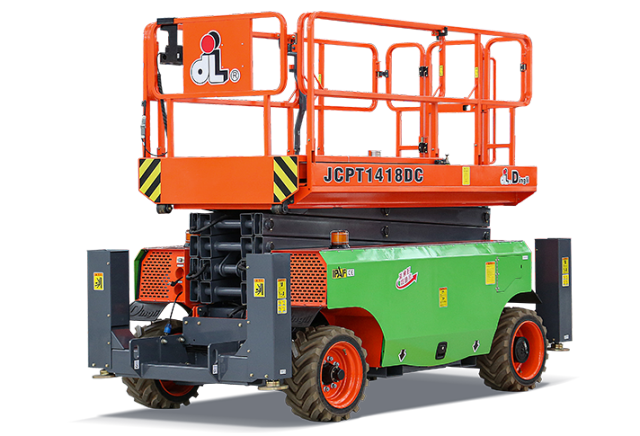 DINGLI JCPT1418DC 32.00m 48V/3.8kW Self-propelled Rough-Terrain Scissor Lifts