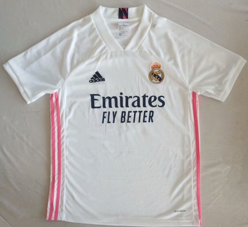 2020-2021 Real Madrid Home White Thailand Soccer Jersey AAA-301