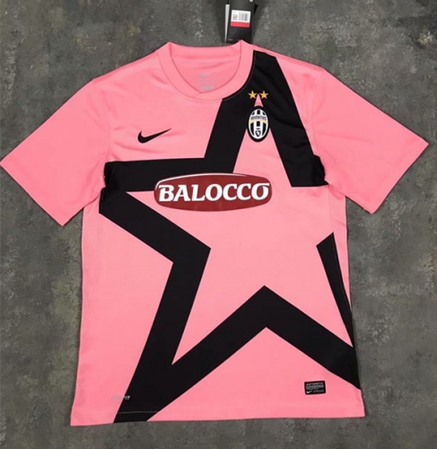 2011-2012 Retro Version Juventus Red & Pink Thailand Soccer Jersey AAA-811