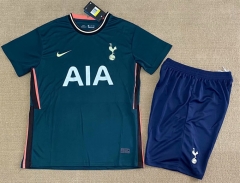 2020-2021 Tottenham Hotspur Away Green Soccer Uniform