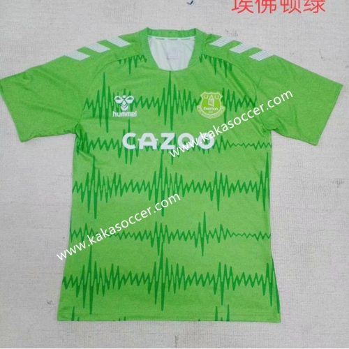 2020-2021 Everton Green Thailand Soccer Jersey AAA-709
