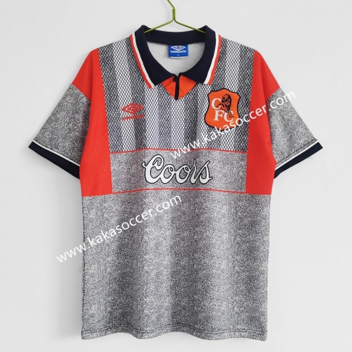 1994-1996 Retro Version Chelsea Away Gray Thailand Soccer Jersey AAA-C1046