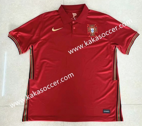 2020 European Cup Portugal Home Red Thailand Soccer Jersey AAA-510/23