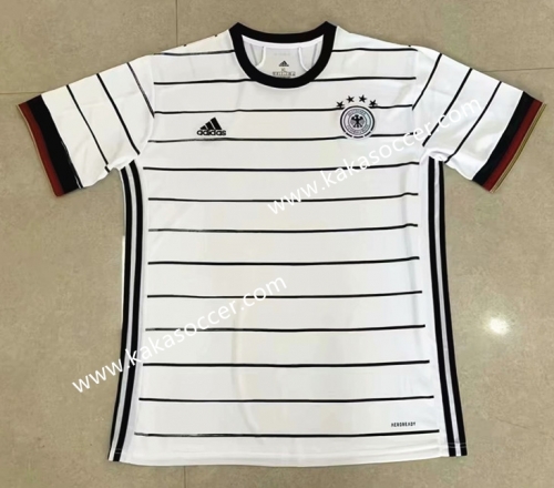 2021-22 Germany Home White Thailand Soccer Jersey