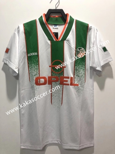 1994 Retro Version Ireland Away White Thailand Soccer Jersey AAA-311
