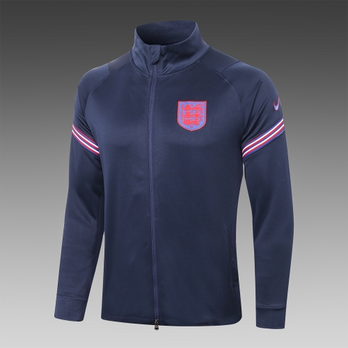 2020-21 England Sapphire  Soccer Jacket -815