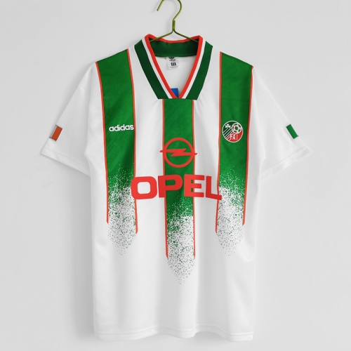 1994 Retro Version Ireland Away White Thailand Soccer Jersey AAA-C1046