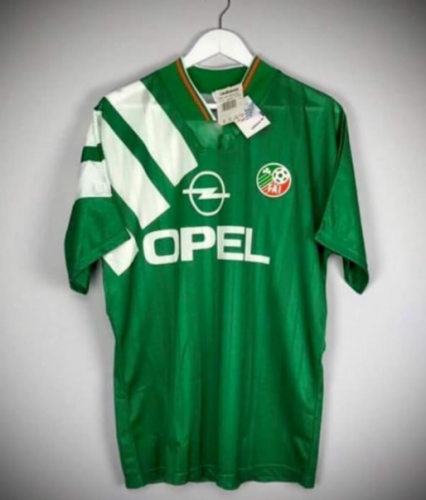 1992-1994 Retro Version Ireland Home Green Thailand Soccer Jersey AAA-C1046