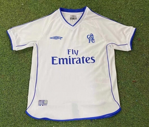 01-03 Retro Version Chelsea Away White Thailand Soccer Jersey AAA-503