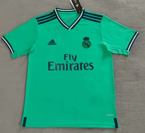2019-2020 Real Madrid 2nd Away Green Thailand Soccer Jersey AAA-510