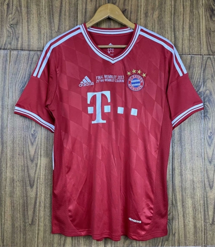 13-14 UEFA Champions League Bayern München Home Red Thailand Soccer Jersey AAA-601/811