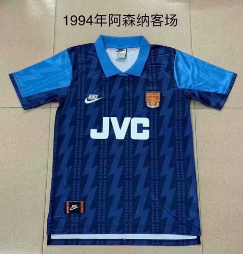 1994 Retro Version Arsenal Away Blue Thailand Soccer Jersey AAA-709