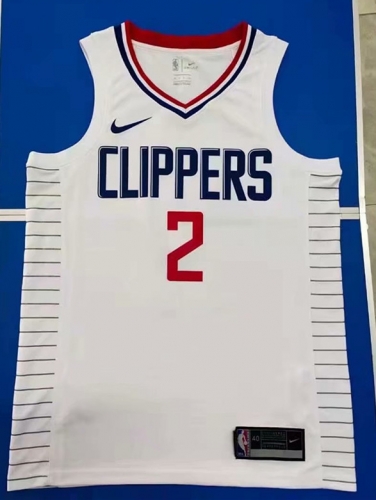 Limited Version 2020-2021 Los Angeles Clippers White #2 Jersey-311
