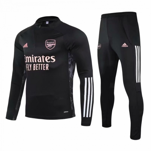 UEFA Champions League 2020-2021 Arsenal Yellow Kids/Youth Tracksuit Uniform-GDP