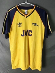 1988-91 Arsenal Away Yellow Thailand Soccer Jersey AAA-301/2011/811