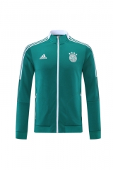 2021/2022 Bayern München Green Thailand Soccer Jacket Uniform-LH