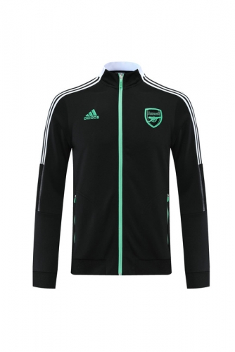 2021-22 Arsenal Black Thailand Soccer Jacket Top-LH